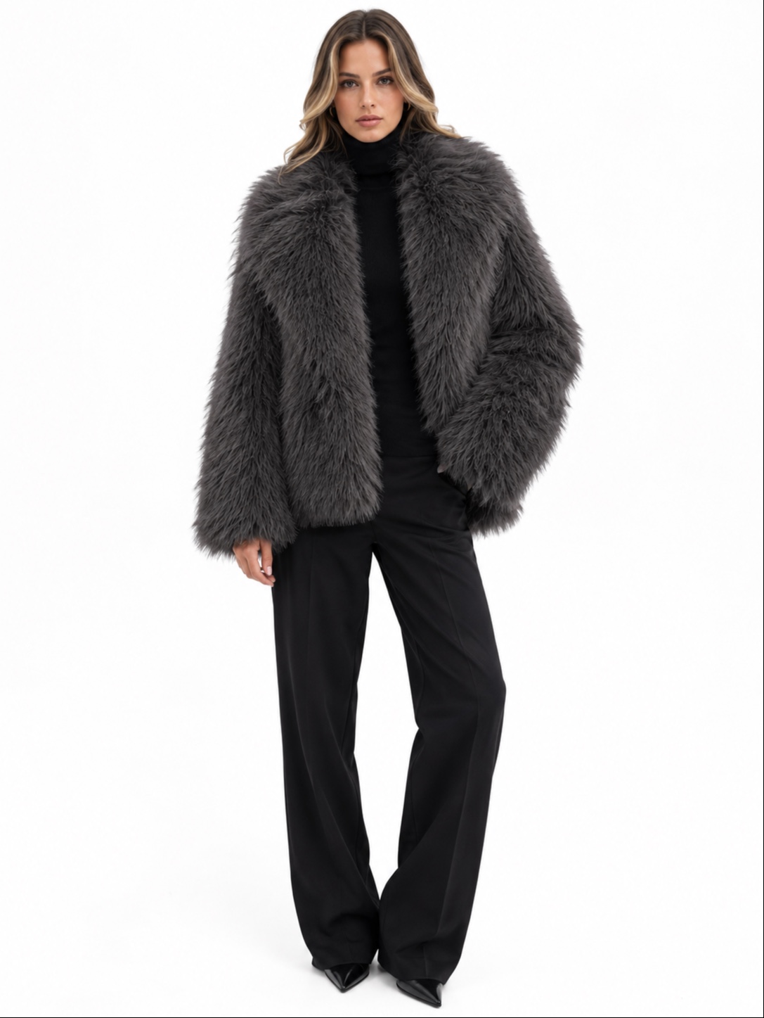 Manteau à fourrure